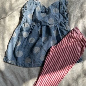 Carter’s 18M Shirt and Pants Combo. Like New